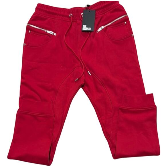NWT The Kooples Red Jogger Size Small - Picture 4 of 13